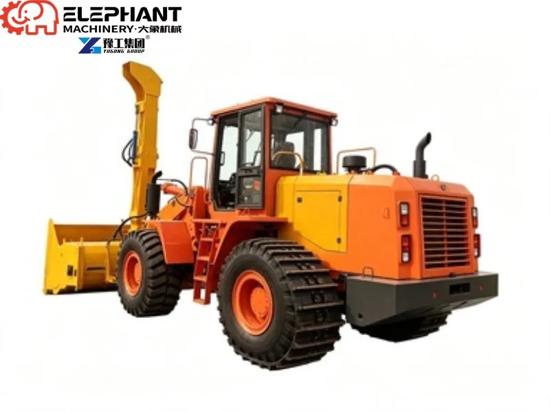 Electric Remote Control Snow Blower Thrower High Capacity Urban Road Snow Removal Machine For Winter Snow Clearing