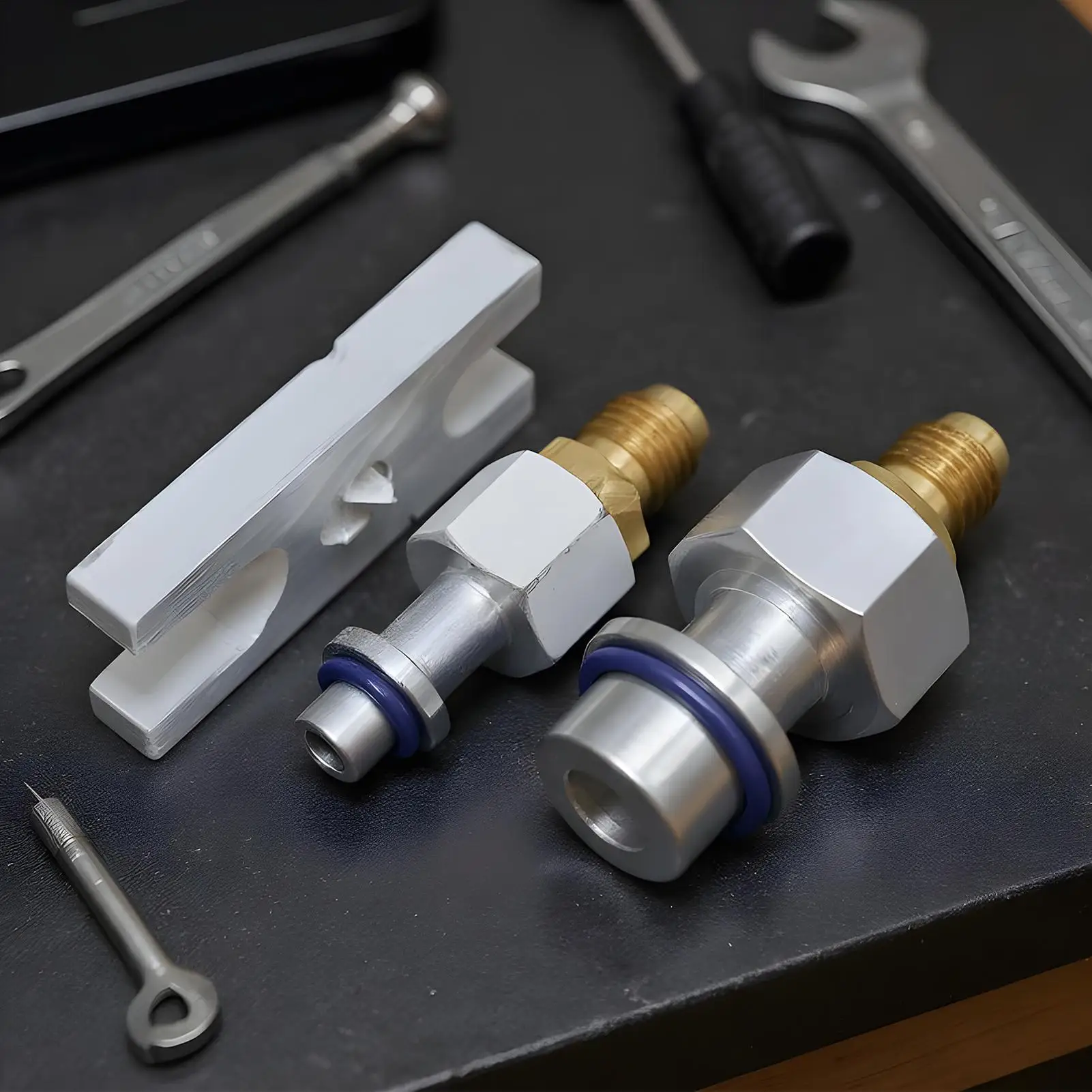 

one set Hose Connector Auto Air Conditioner Maintainance Tools Leak Test Plug Stopper