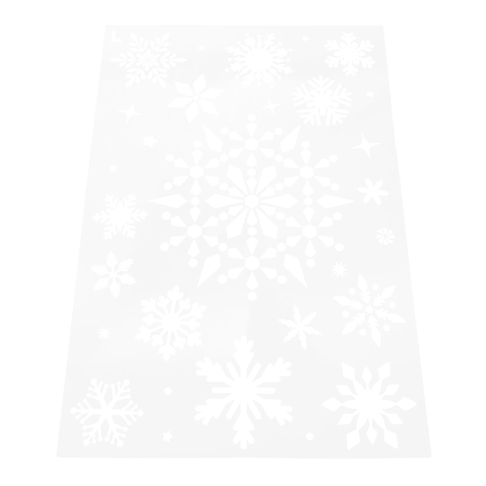 

Christmas Snowflake Template Stencil for Painting Walls Wood Floors Reusable DIY Large Hollow Out Design Home Decor