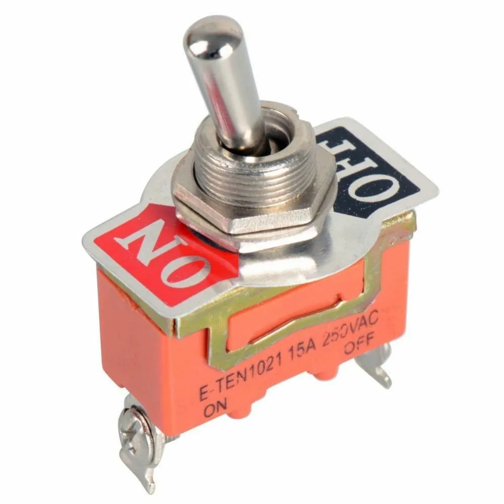 12V ONOFF Car SPST Heavy Duty Toggle Switch Waterproof Cover Single Pole Single Throw Package 1 x toggle switch