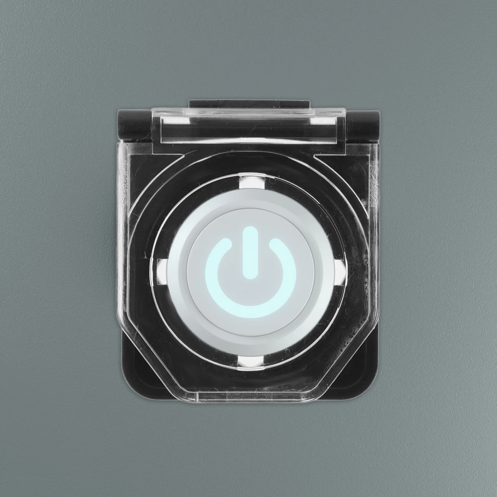 

4Pcs Button Protective Covers Durable Plastic Power Button Dustproof Switch Protector Covers