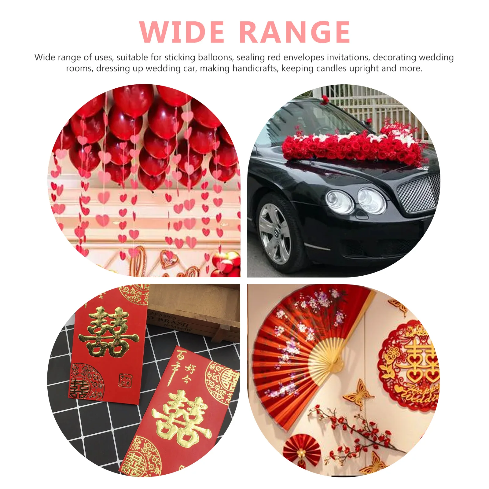 

5 Sheets Transparent Double Sided Adhesive Dot Sticker For Fixing No Trace Removable Sticky Tape Waterproof Round Sticker Craft