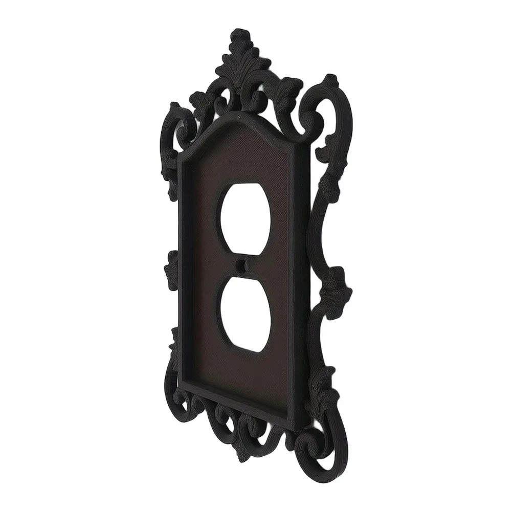 Victorian Gothic Switch Plate Cover for Residential and Commercial Use Decorative Wall Panel for Interior Spaces