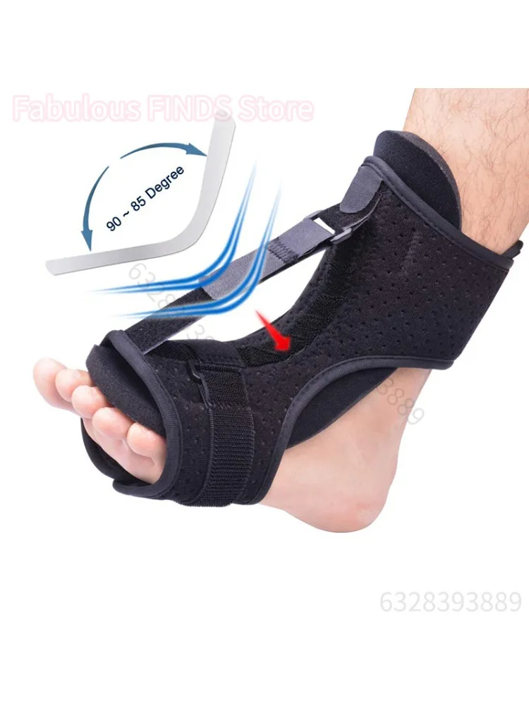 Attelle de nuit réglable pour fasciite plantaire, orthèse de chute de pied, attelle de soutien, attelle de nuit, soulagement de la douleur, Support de cheville