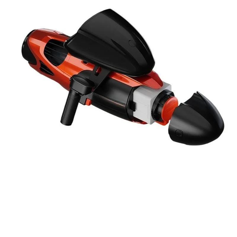Long continuous screen underwater booster, rescue tool professional grade handheld diving thruster