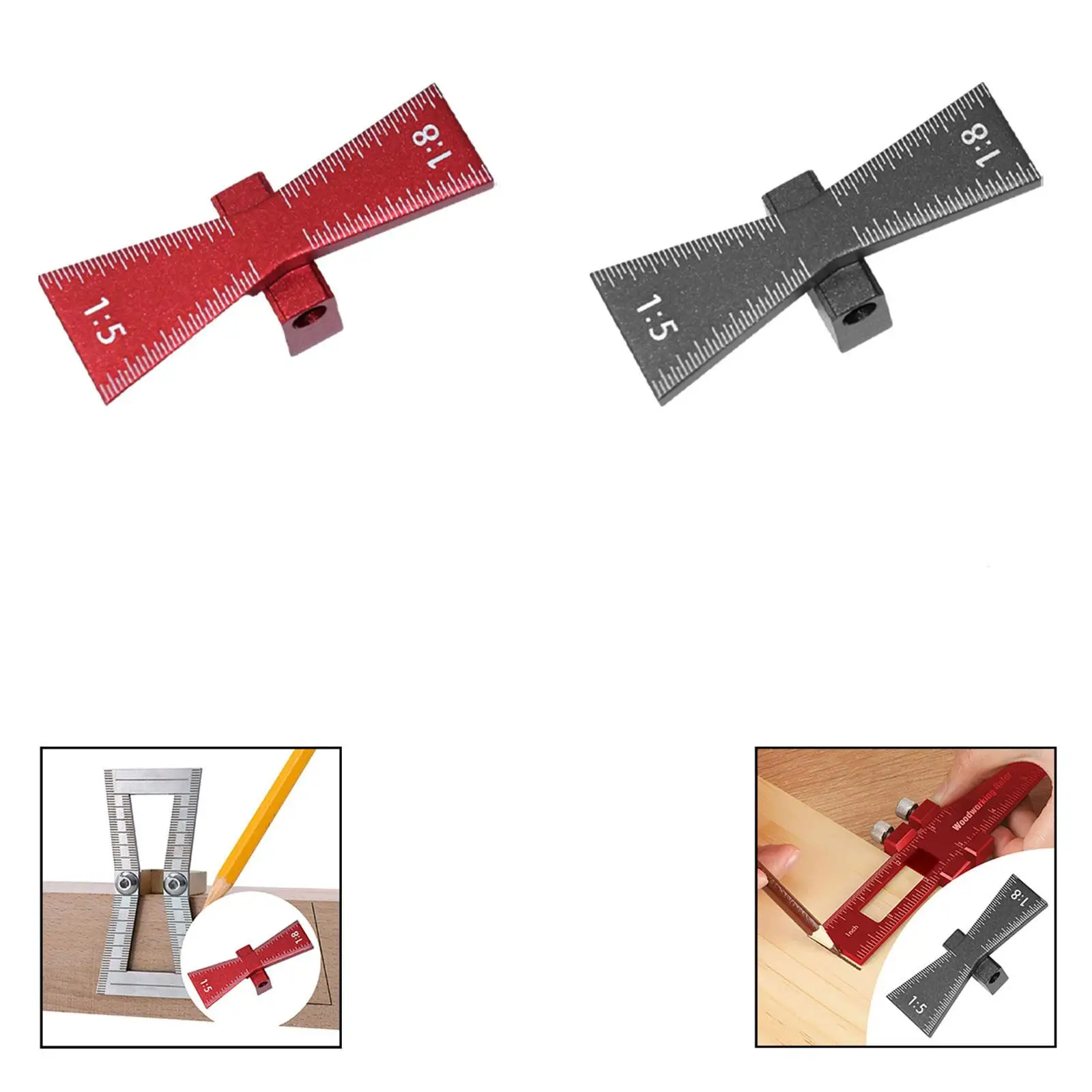 Dovetail Marker High Performance Dovetail Marking Jig for DIY Wooden Joints Both Softwood or Hardwood Applications Wood Marking