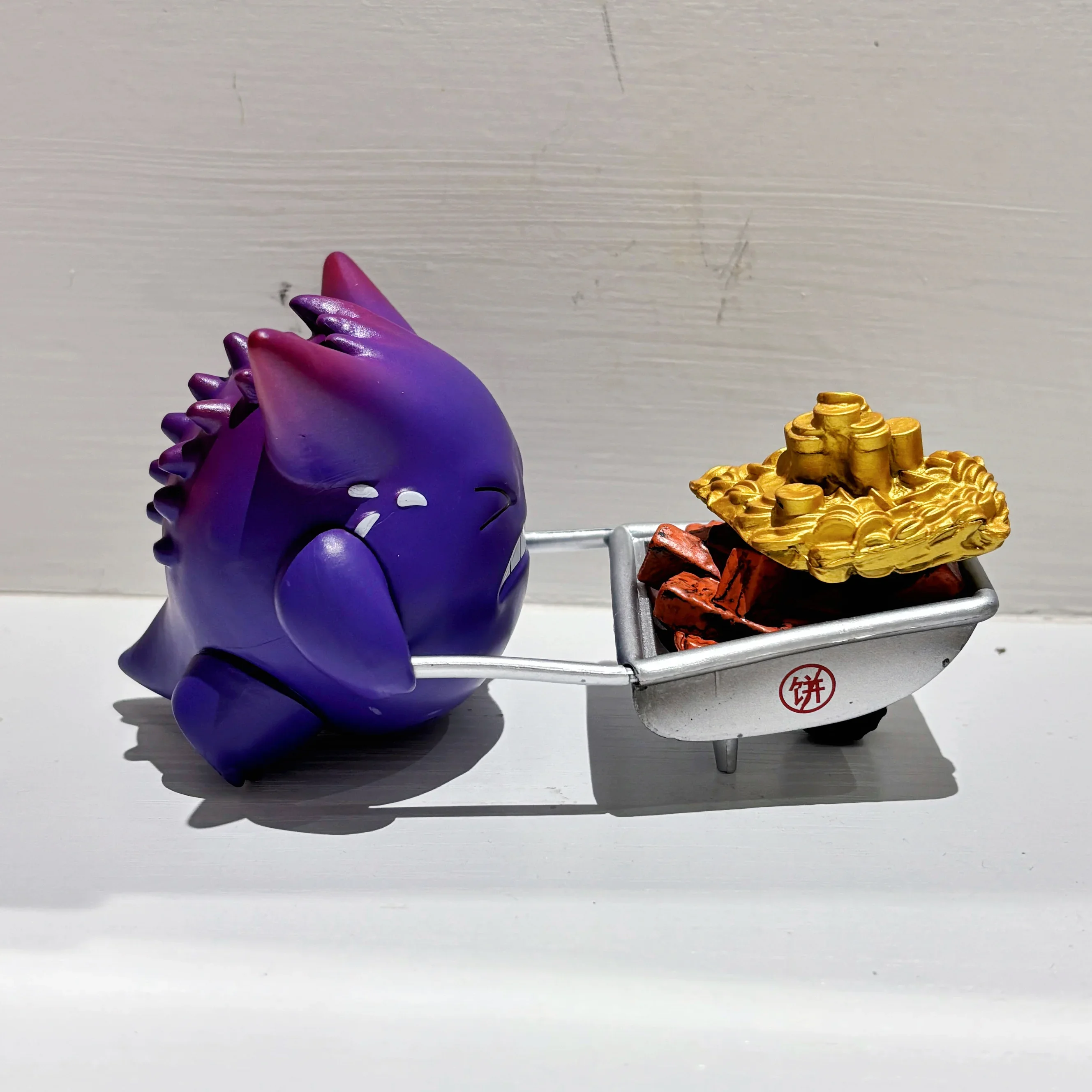 Pokemon Anime Character Figures Gengar Cute Model Toys Desktop Ornaments Collectibles Kids Birthday Gifts