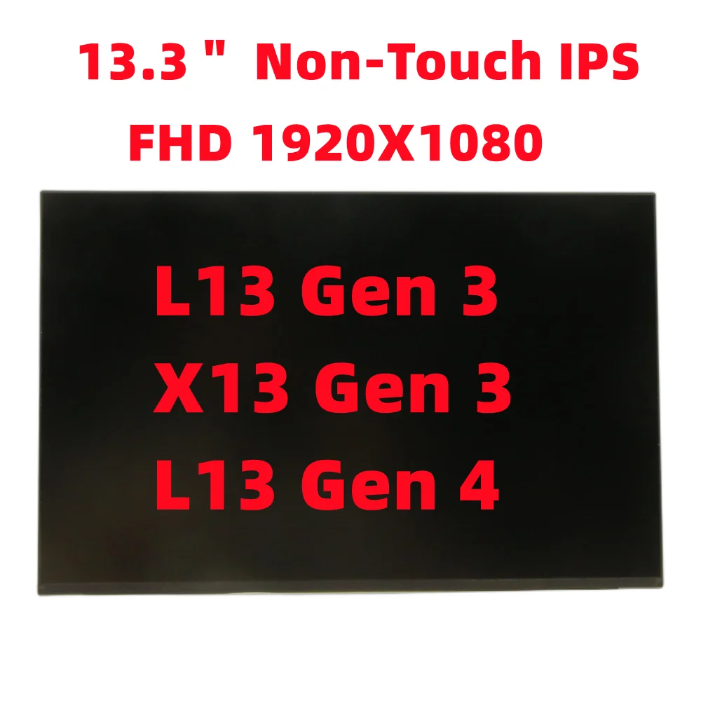 

New Original for Lenovo Thinkpad L13 Gen 3 X13 Gen 2 Gen 3 Laptop FHD 1920*1080 LCD Screen 5D11G97711 5D11G99894 5D11A22492