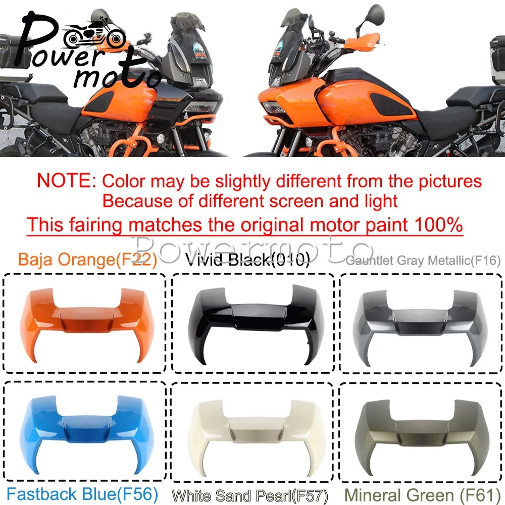 Motorcycle Headlight Fairing Front Head Lamp Cover Spoiler Guard Deflector 21-24 For Harley Pan America 1250 Special RA1250 S