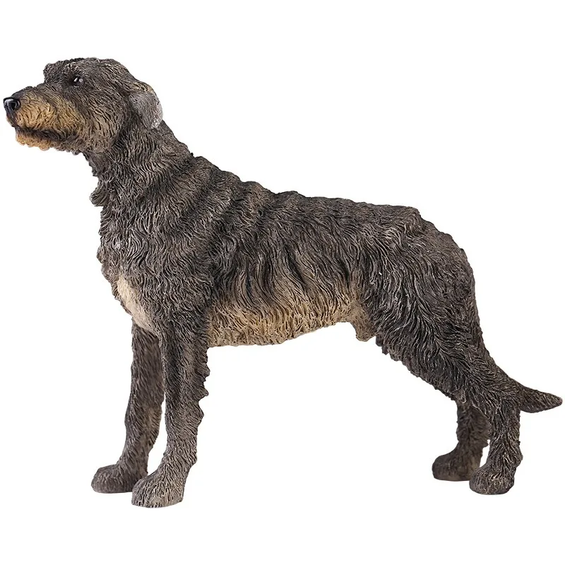 

Wolfhound simulation dog model doll car ornament handicraft soldier