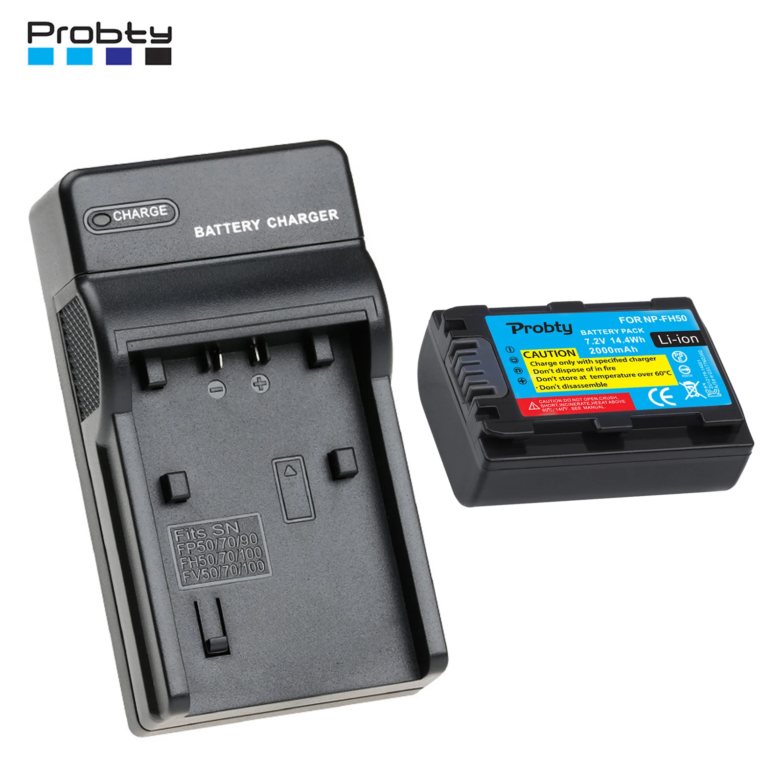 NP-FH50 NP-FH30 NP-FH40 Replacement Battery for Sony Cyber-Shot DSC-HX1 HX100V DSC-HX200 HX200V Alpha DSLR-A230 DSLR-A290