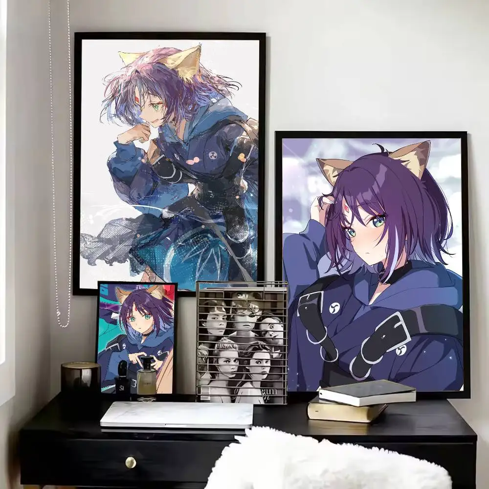 C-Cosmic P-Princess K-Kaguya! I-Iroha S-Sakayori Poster HD Self Adhesive Waterproof Wall Art Ideal for Home Office Dorm Gift