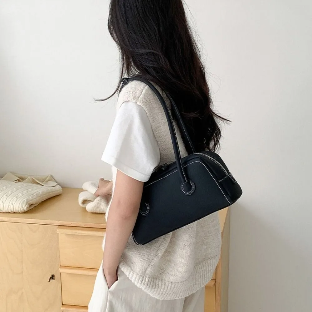 

Сумка-хобо Ретро Сумка из искусственной замши Эстетическая винтажная сумка для подмышек Большая вместительная сумка на одно плечо Зимняя сумка