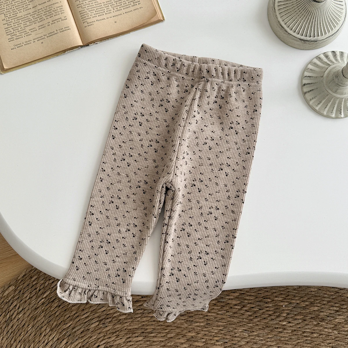 Kids Warm Pants Autumn Winter Girls Thicken Trousers Baby Co