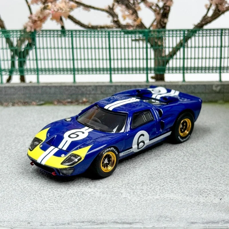 ZOOM 1:64 Ford GT40 Mk II LeMans Racing simulation alloy car model