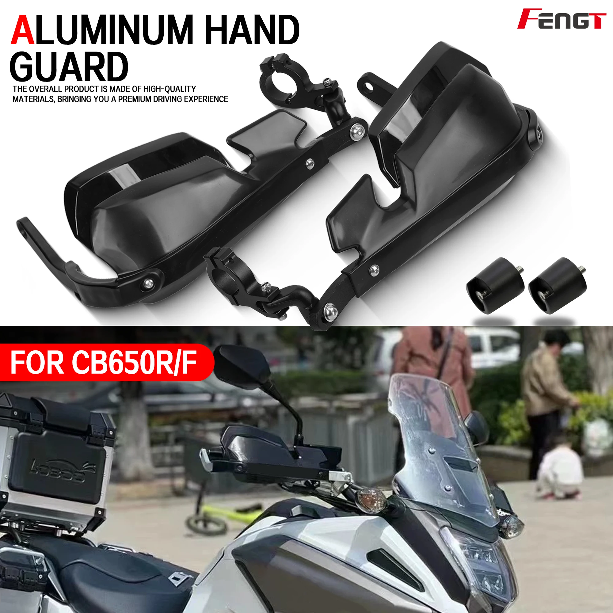 

Новая алюминиевая защита руля для HONDA CB650R CB650F, повышенная защита рук, защита рычага, защита CB 650R 650F