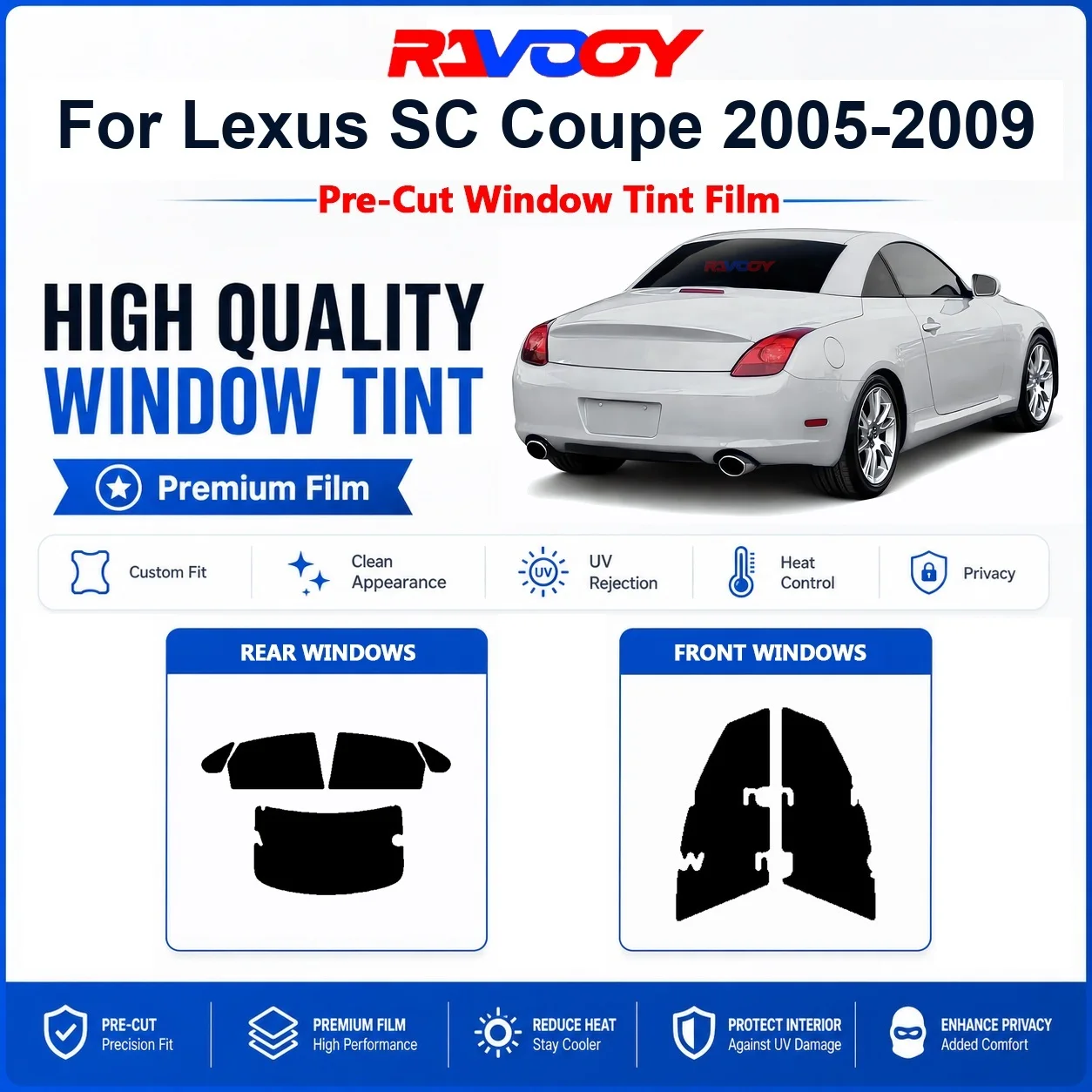 premium-pre-cut-window-tint-for-lexus-sc-coupe-2005-2009-front-rear-windows-uv-heat-rejection-privacy-film