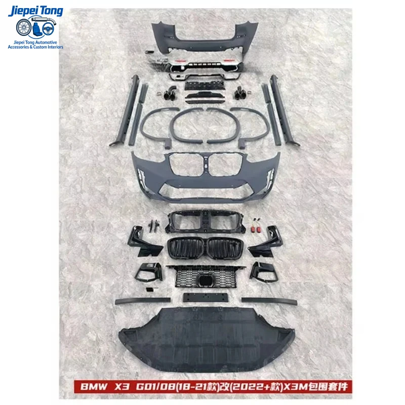 

suitable for G01 18-21 to 2022+ X3M Full Body Kit Front Rear Bumper Grille Fender