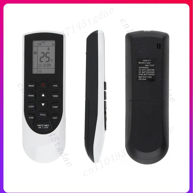 3 piezas nuevas YAN1F1 compatibles con el aire acondicionado universal GREE, control remoto YAN1F1F VIR09HP230V1AH