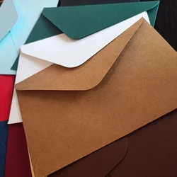 50pcs/lot Macaron Envelopes for Wedding Invitations High-grade250g Paper Postcards Business Stationery 18.5x12.5cm Envelopes
