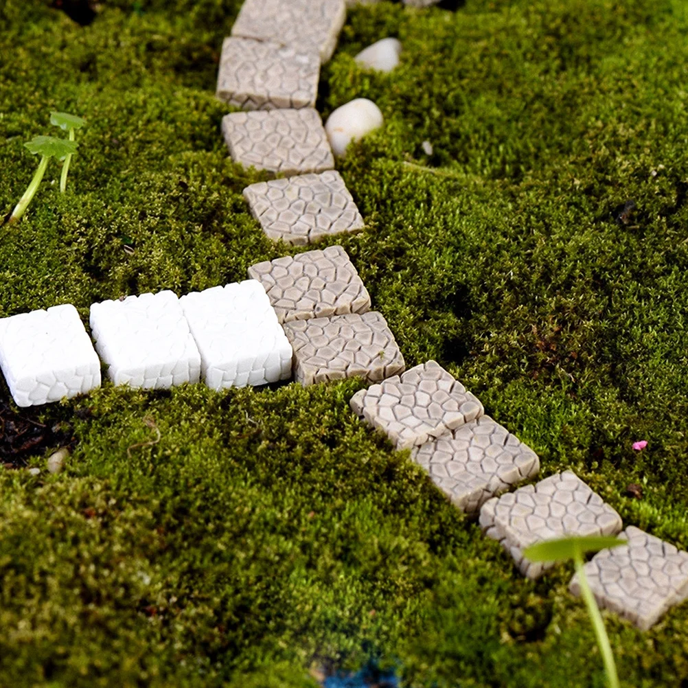 

Micro Landscape Ornament Staircase Miniature Charm Party Resin Step Statues