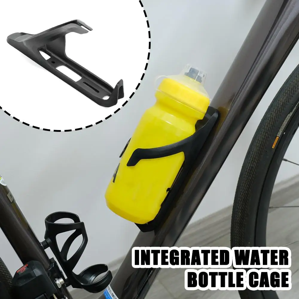 Integrated Broken Air Aerodynamic Water Bottle Cage Set For Airtag - Bike Water Bottle Cage Tracker - Airtag Water Bottle Cage