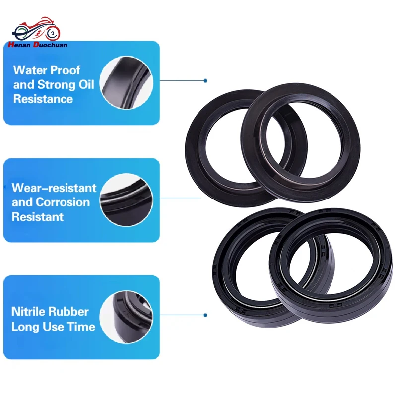 35x48x11 Motorcycle Front Fork Oil Seal 35 48 Dust Cover For BMW R1200 R1200CL R 1200 CL R1200R R 1200 R RT R1200RT 31422311988