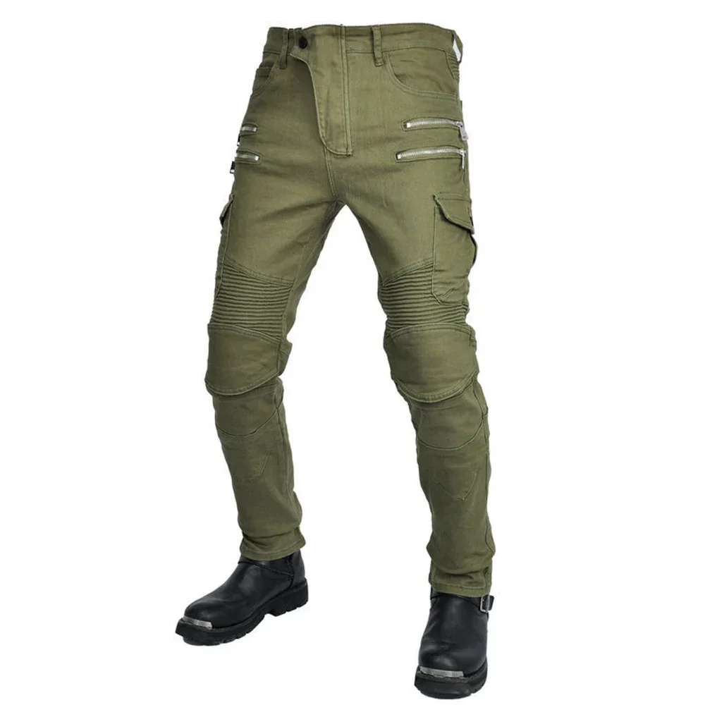 Motorbike Riding Trousers Protective Off-Road Riding Drop Jeans Competition Outdoor Commuter Trousers Motorcycle Ski Pants