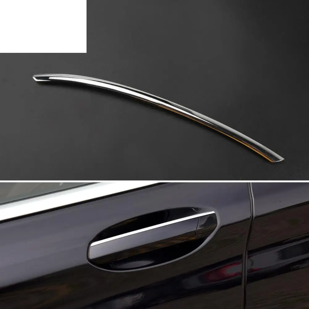 Outer Door Handle Electroplating Strip Bright Metal Strip Accessories For BMW 7 Series G12 51217472725 51217472790