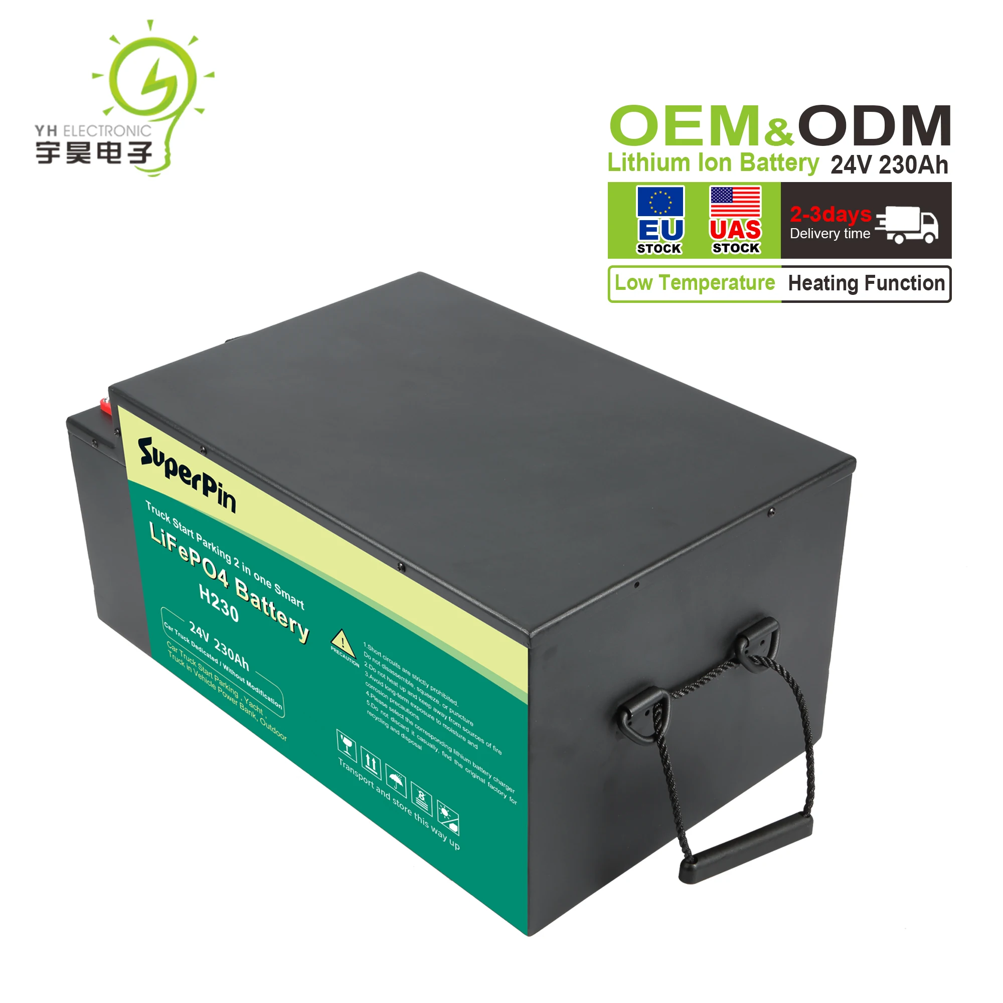 OEM ODM Motorcycle Boat Cranking Jump 230Ah 1200CCA Quick Starter Truck Lifepo4 Lithium Car Start 12v  24v starting battery