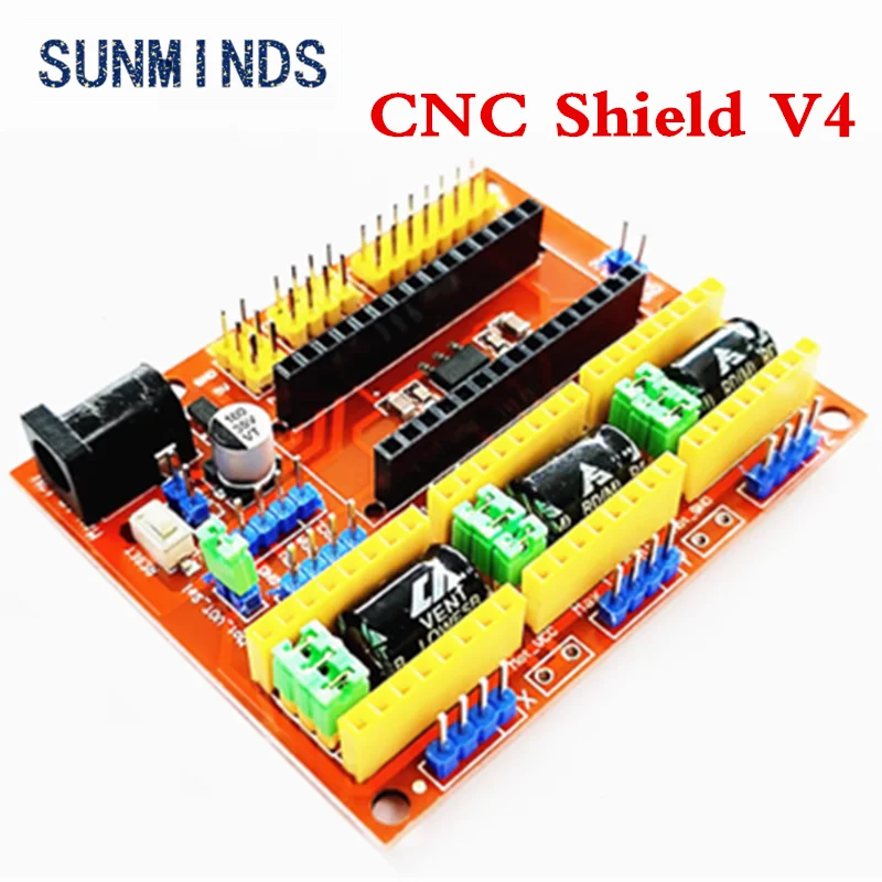 New CNC Shield V4 shield v3 Engraving Machine  3D Printer  A4988 Driver Expansion Board for arduino Diy Kit