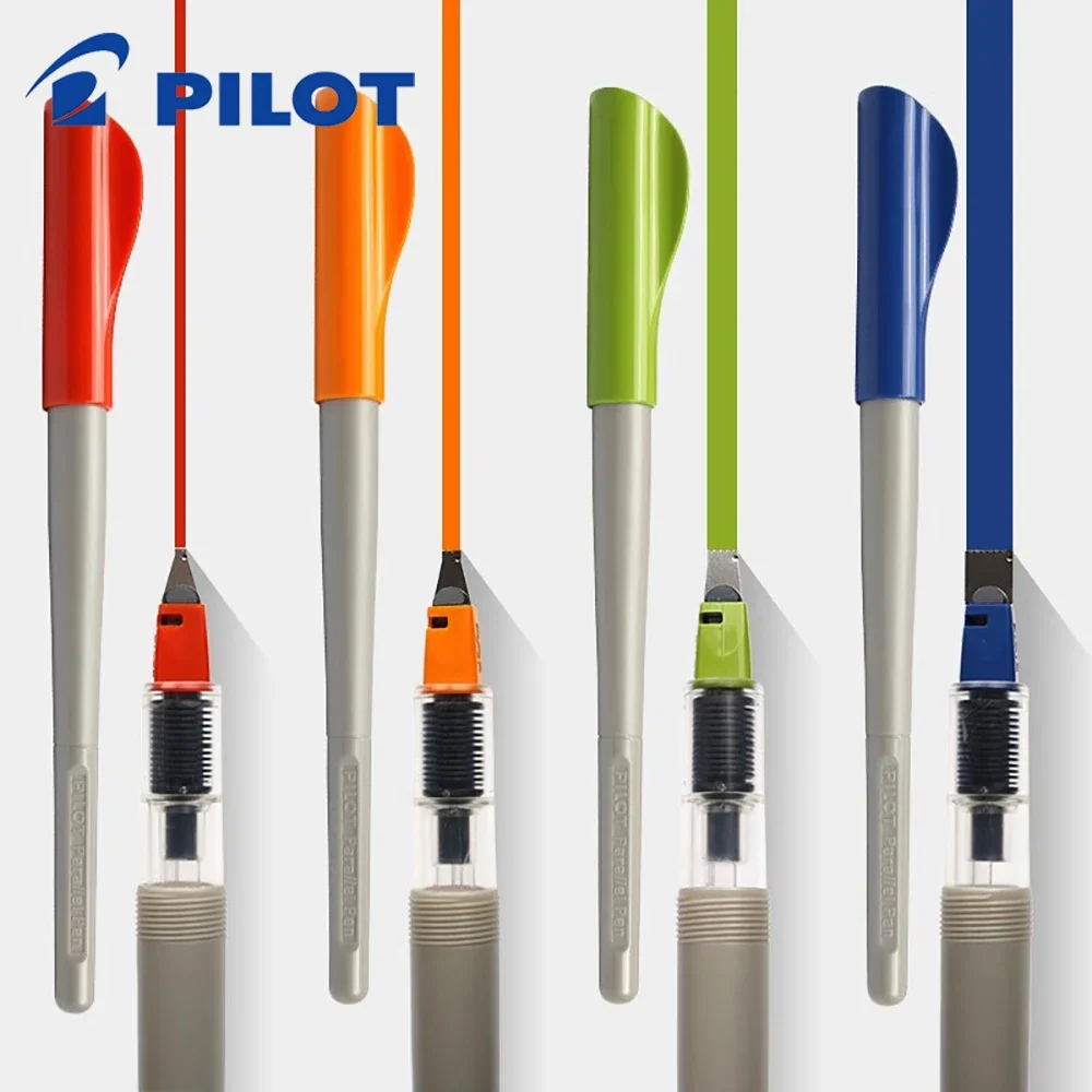 Pilot Parallel Fountain Pen FP3-SS Arabic Calligraphy Pen Design Gothic Font Fancy 1.5/2.4/3.8/6.0mm Art Stationery