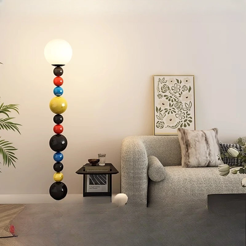 

gourd floor lamp personalized atmosphere living room sofa creative Nordic bedroom designer macaron atmosphere desk lamp