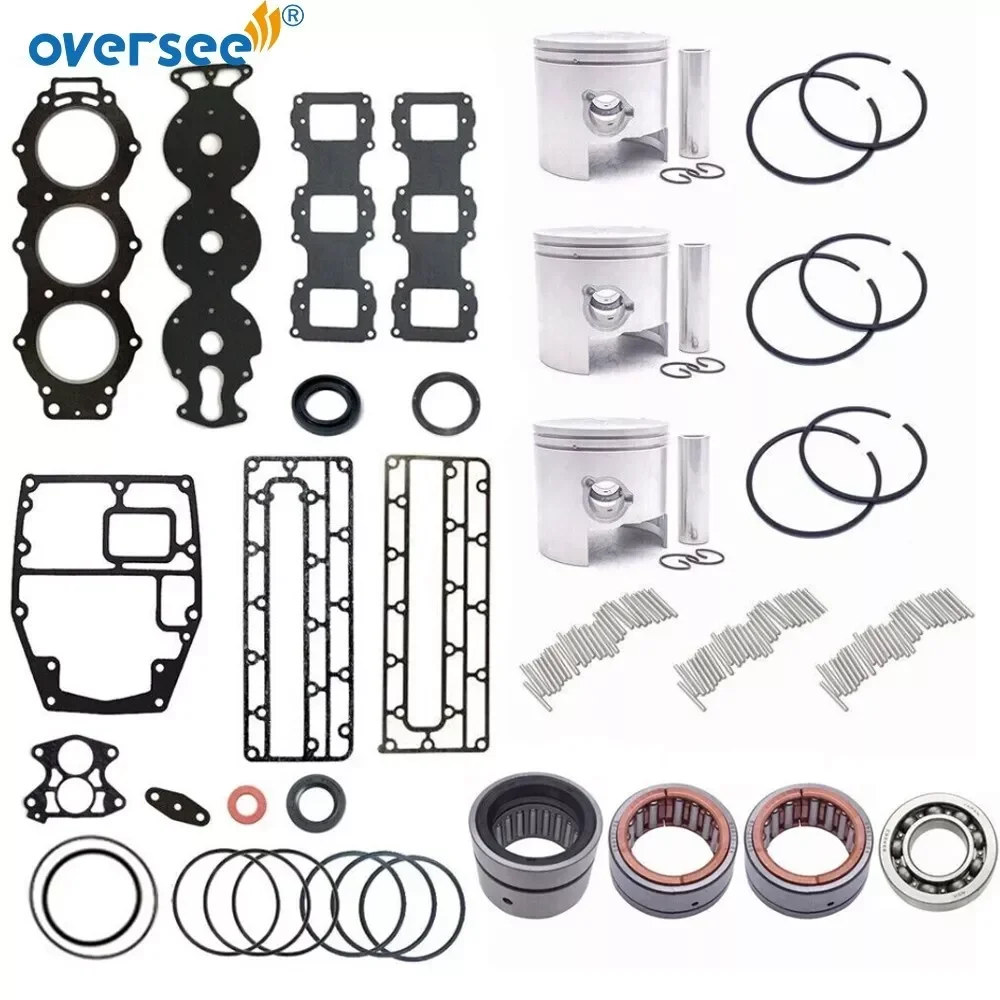 Crankshaft & Power Head Rebuild Kit STD 6H1 For Yamaha 2T 90Hp 3 Cyl 90AET 90AETO