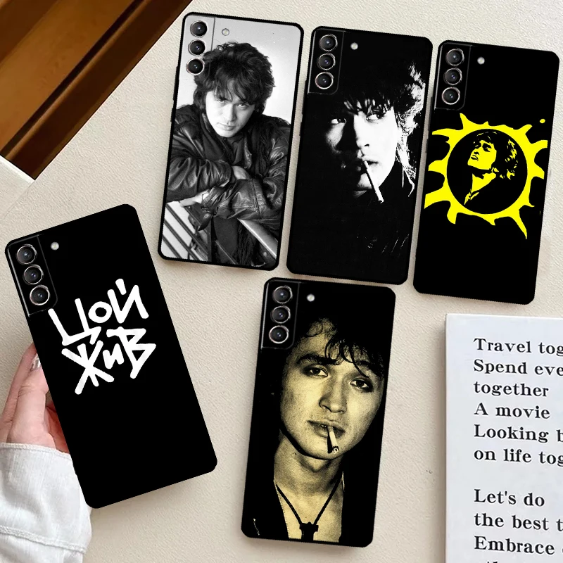 Viktor Tsoi Case For Samsung Galaxy S24 Ultra S21 S22 S23 Plus Note 10 Note 20 S8 S9 S10 S20 FE Coque