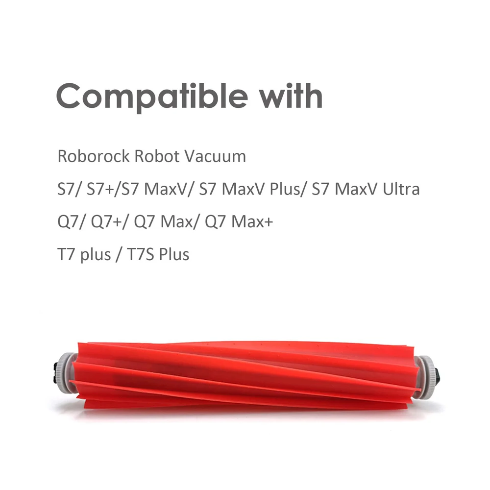 Roborock-Peças Robô Aspirador, Escova Principal de Borracha, S7 Max, Acessórios Ultra, S7 Plus, S7MaxV, S7MaxV, Q7, Q7, Q7 Max, Q7