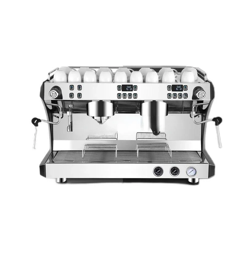 hot sale Factory Wholesale Single Double Handle Stainless Steel Commercial Espresso Coffee Making Machine For Sale