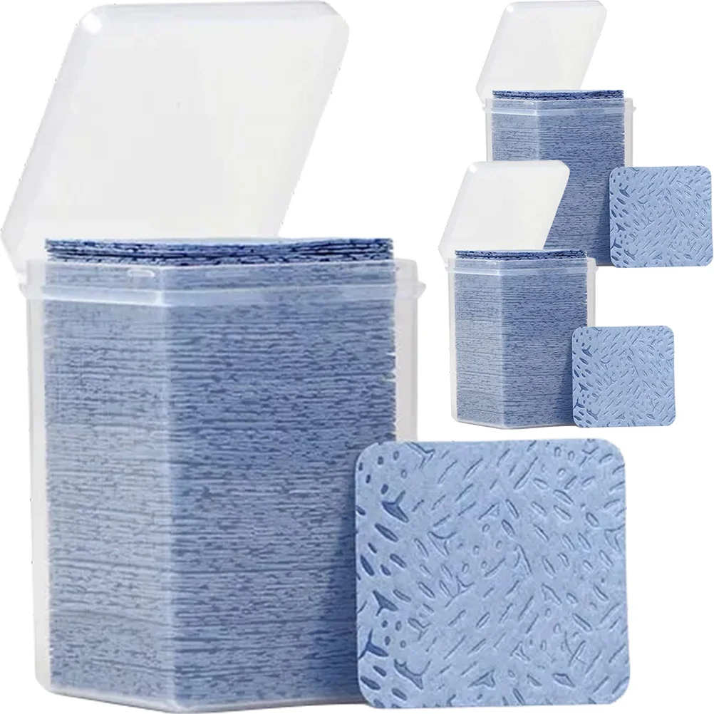 

3 Boxes Eyelash Glue Wipes Professional Cleaning Pads for Lash Extension Residue Remover Salon Use Cotton Wipes Nail Art Gel