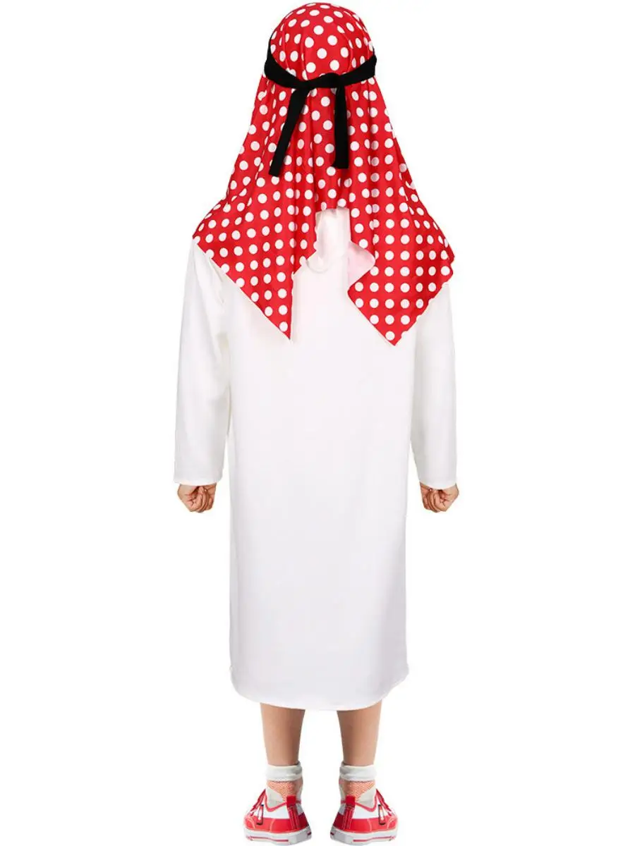 성인 아랍 두바이 백만장자 로브 할로윈 의상 재미있는 생일 파티 의상 중동 국가 무대 의상 여성용