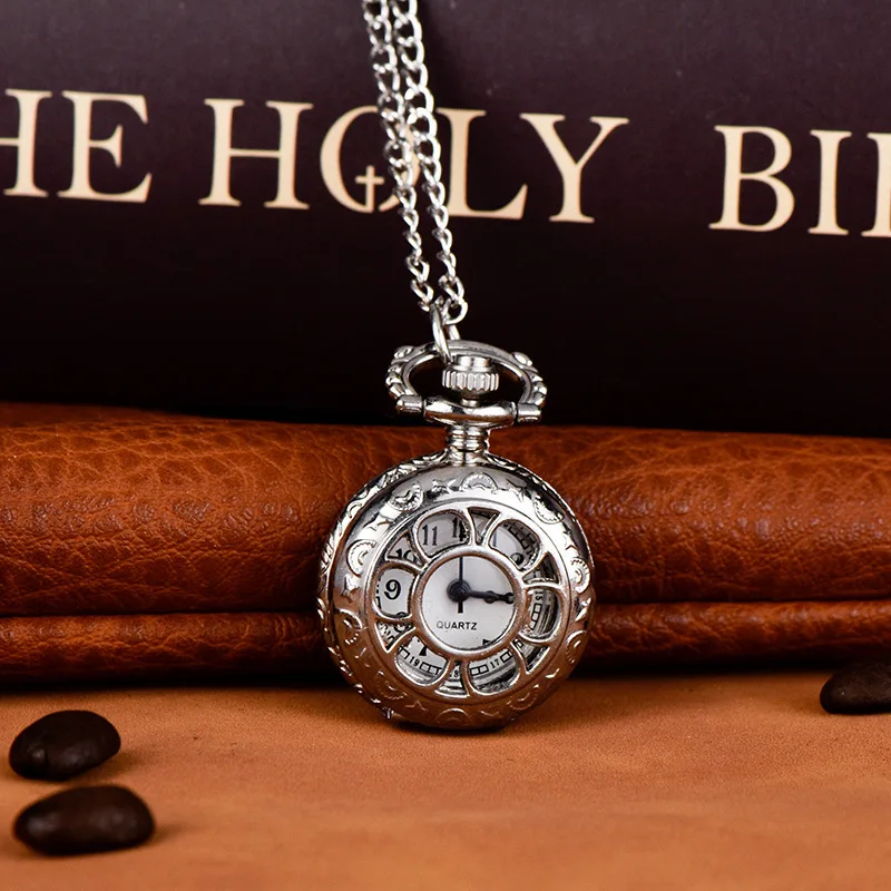Large Contract Roman Digital Fashion Student Versatile Personalized Trendy Men's and Women's Pocket Watches