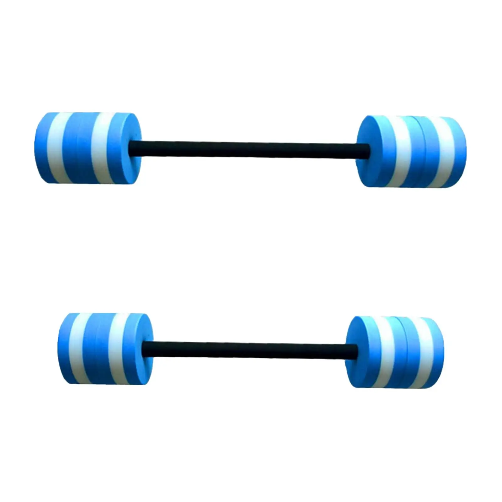 Water Dumbbells Pool Exercise Arthritis EVA Aquatic Barbells Pool Fitness