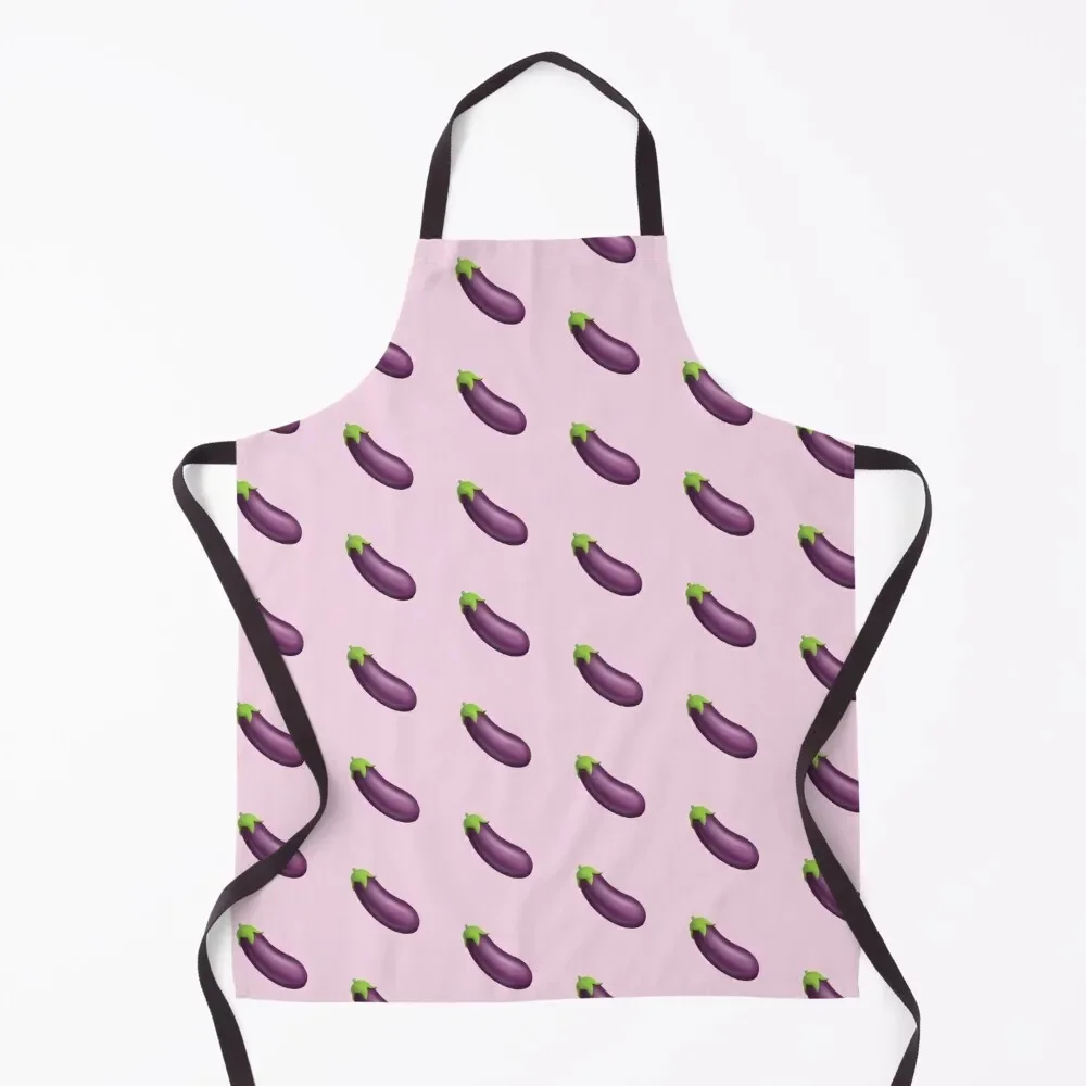 

Aubergine Eggplant Apron Kitchen New 2022 Year Novelties Kitchen And Home Women Kitchen Apron