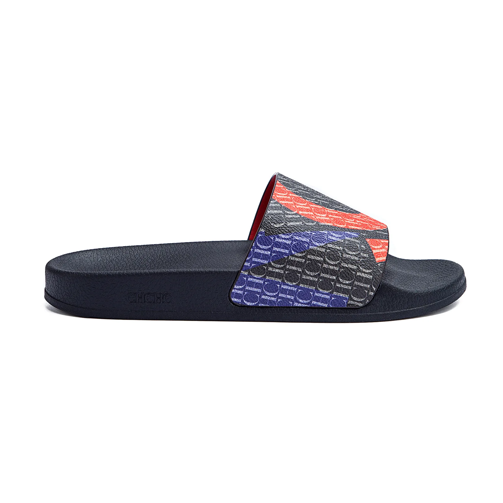 CHHC Female Flip Flops Letter Printing Multi Scene Silicone Beach Slippers Waterproof Summer Outdoor Sandals