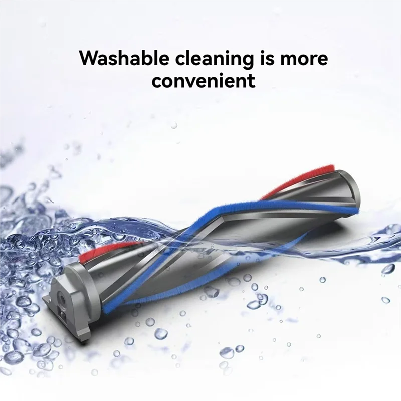 

A15Q-Replacement Head For Dyson V7 V8 V10 V11 V15 With LED Dust Lamp V-Shaped Brush Attachment For Carpet And Hardwood Floors