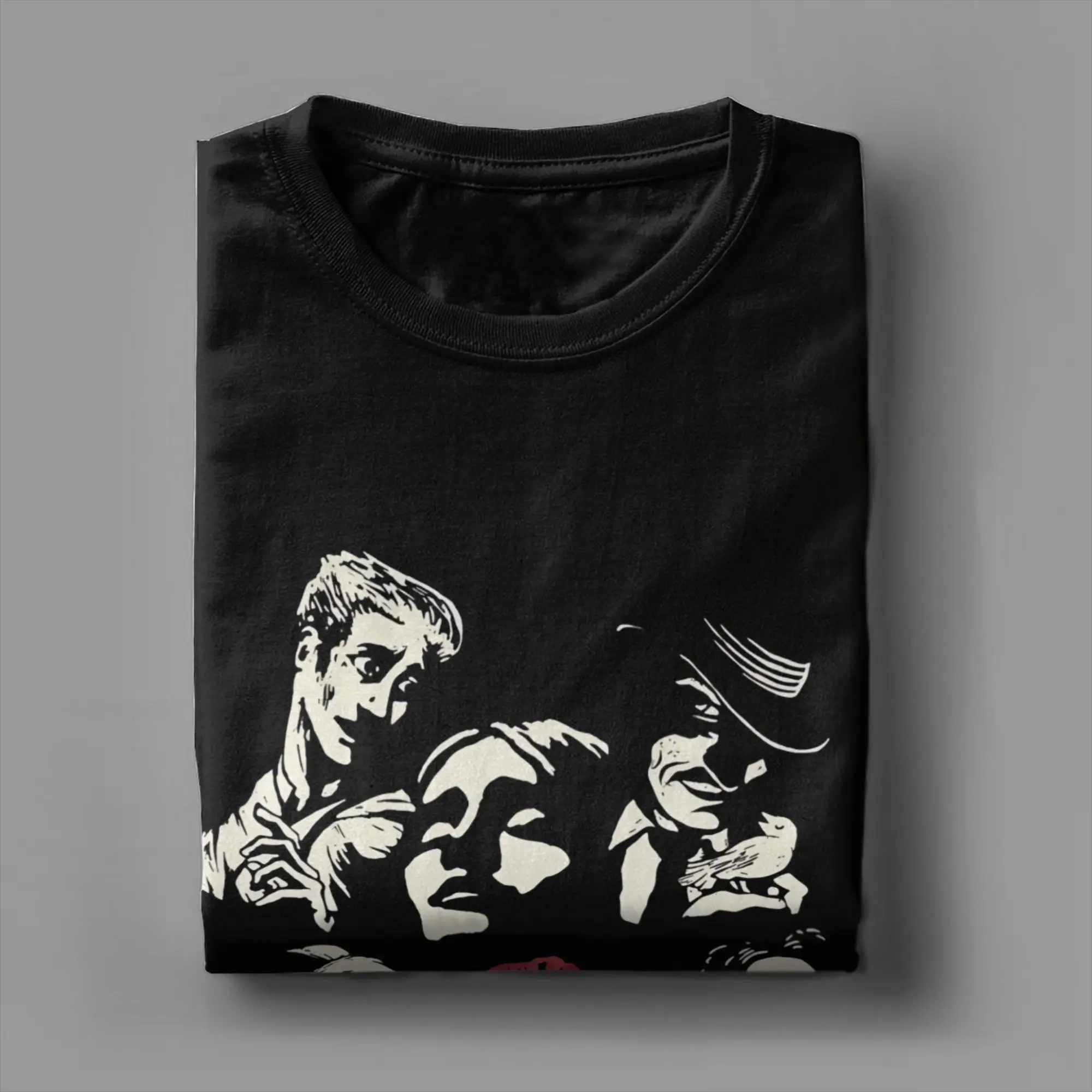 Vintage Hadestown Musical T-Shirt für Herren, Rundhalsausschnitt, reine Baumwolle, kurzärmelig, neu eingetroffene Kleidung – Detail 4