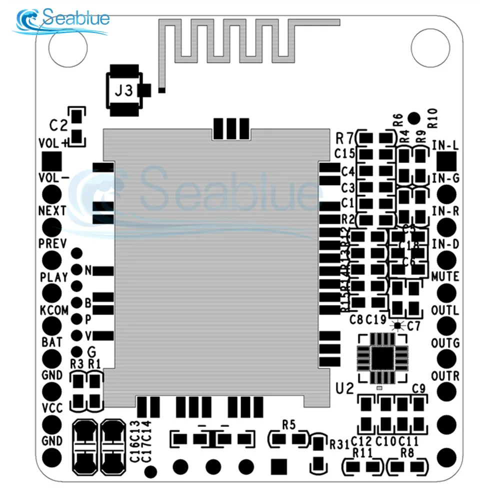 DC 5V/12V Bluetooth Music Module APTX/ATPXHD Programming Audio Amplifier Car Add Bluetooth Function DIY Electronic Board