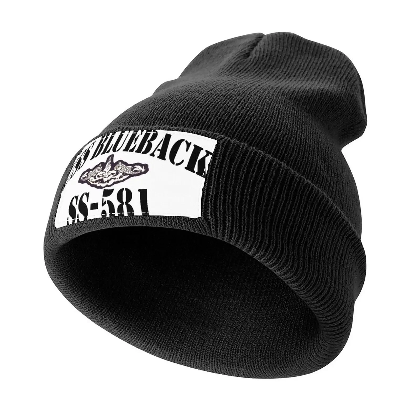 USS BLUEBACK (SS-581) SHIP'S STORE Knitted Cap Snapback Cap New Hat derby hat For Men Women's