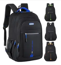 Mochila Oxford impermeable para hombre, bolsa para ordenador de negocios, mochilas de viaje informales para estudiantes de secundaria, bolsas escolares