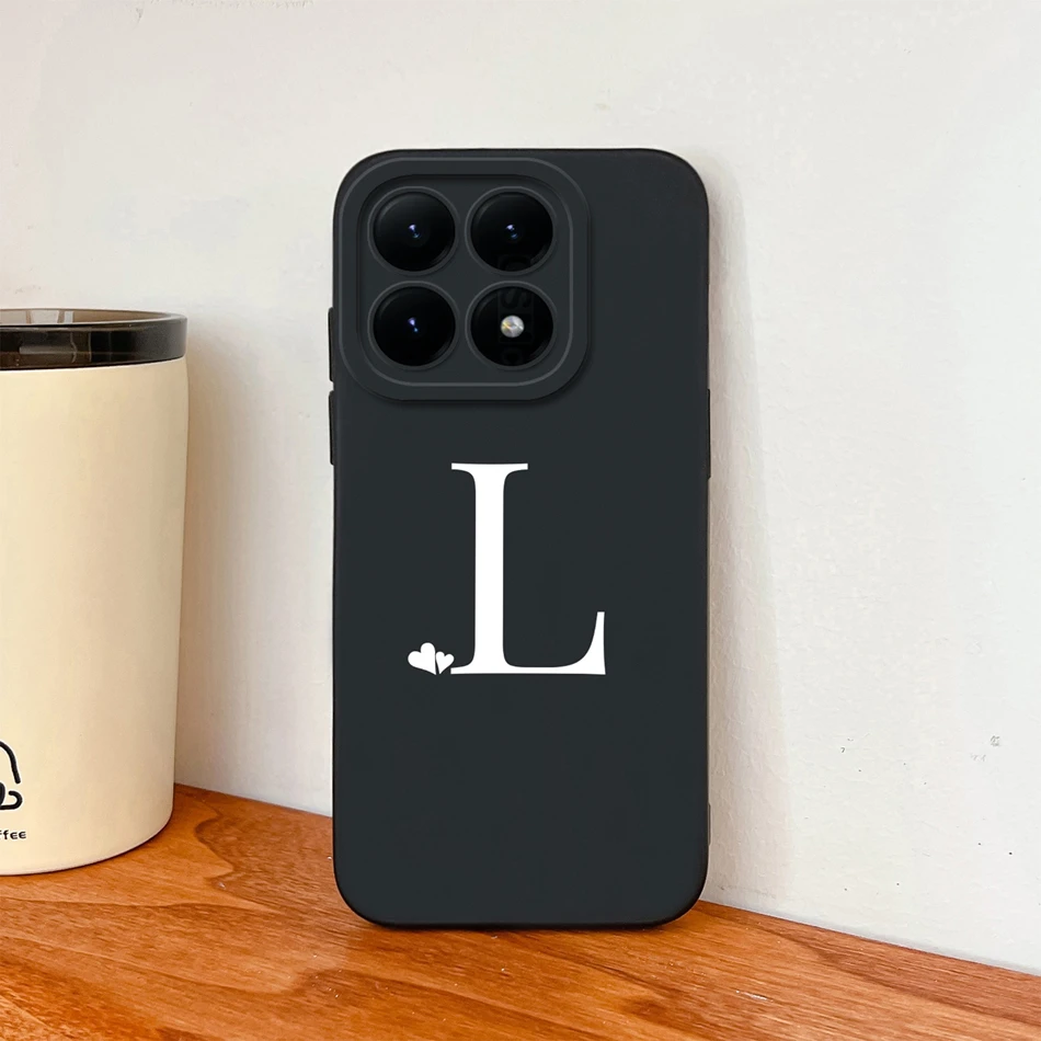 حافظة لهاتف Xiaomi 15T Pro / Xiaomi 17 Pro Max حافظة بسيطة على شكل قلب من السيليكون السائل الناعم لهاتف Xiaomi 15 T Pro الغطاء الخلفي #5