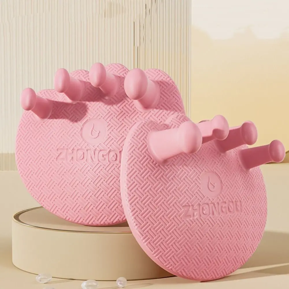 1 Pair Foot Care Anti Drop Foot Arch Trainer Soft Non Slip Toes Separators Lightweight Portable Overlapping Toes Corrector Home